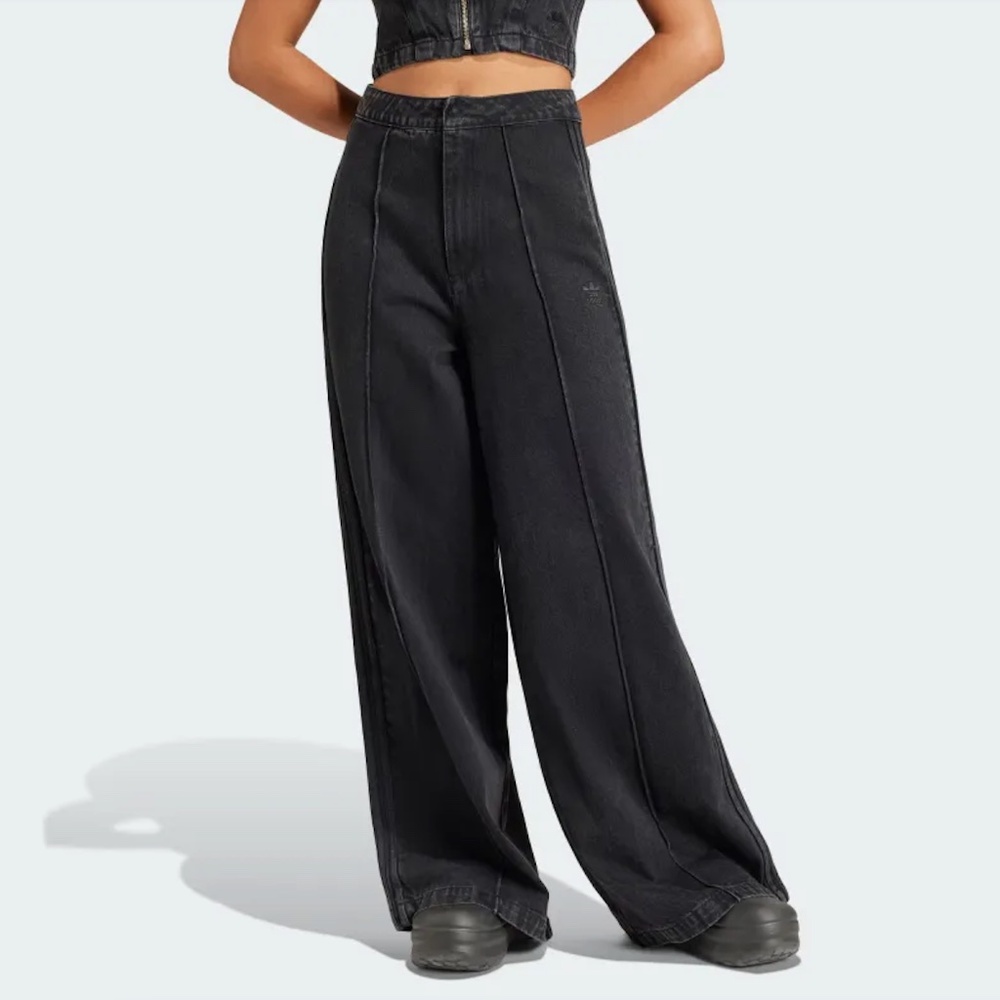 ADIDAS ORIGINALS X KSENIASCHNAIDER 3 STRIPE JEANS